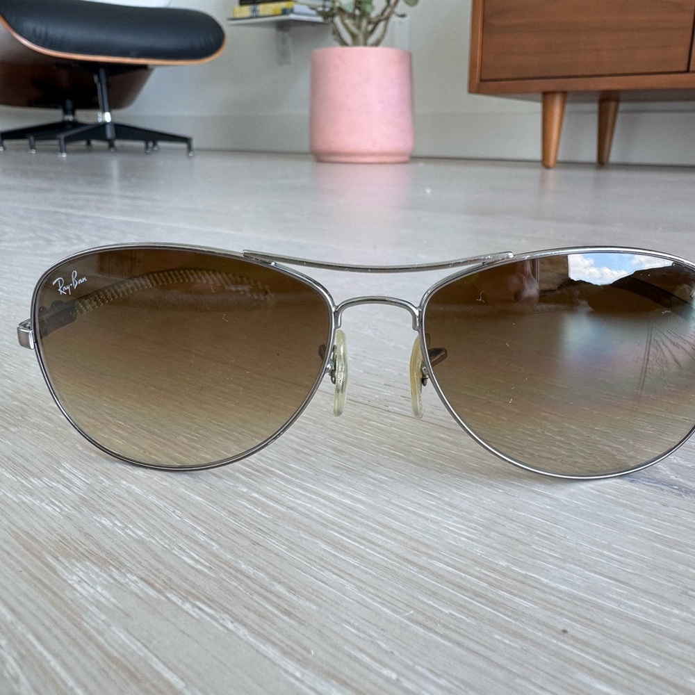 Ray-Ban Sunglasses with Brown Gradient Lenses